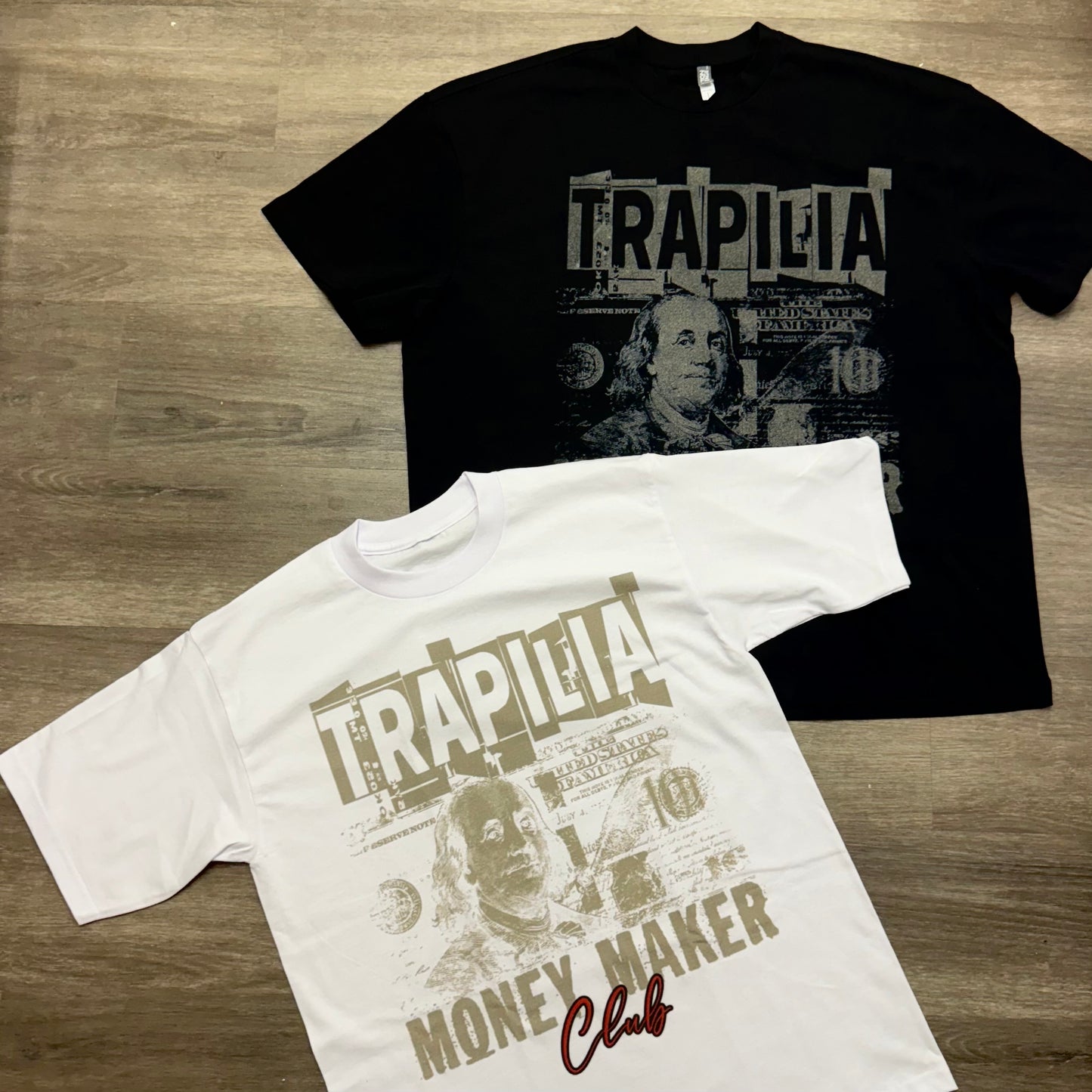 1. MONEY NEVER SLEEPS TEE