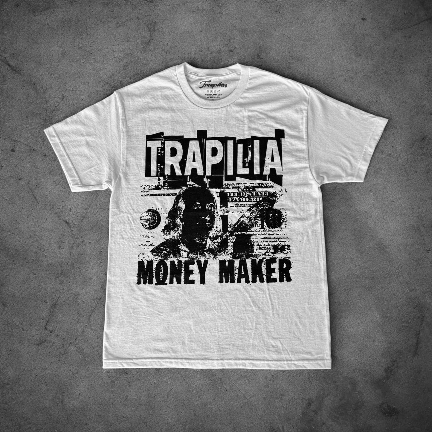 MONEY NEVER SLEEPS TEE